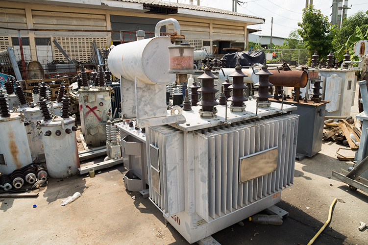 Guangdong 110kV amorphous alloy three-dimensional coil iron core transformer (2025)